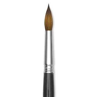 Blick Studio Sable Brush - Round, Short Handle, Size 14