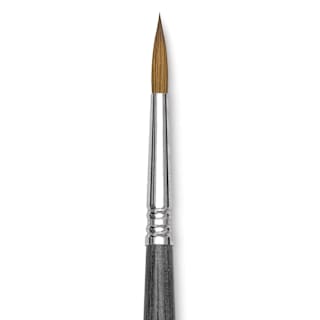 Blick Studio Sable Brush - Round, Short Handle, Size 6