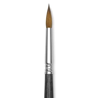 Blick Studio Sable Brush - Round, Short Handle, Size 8