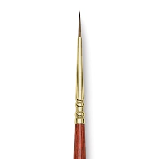 Blick Master Kolinsky Sable Brush - Pointed Round, Short Handle, Size 0