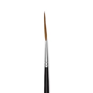 Da Vinci Kolinsky Red Sable Brush - Extra Long Pointed Liner, Long Handle, Size 2