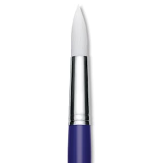 Blick Scholastic Wonder White Brush - Round, Long Handle, Size 20