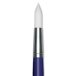 Blick Scholastic Wonder White Brush - Round, Long Handle, Size 24