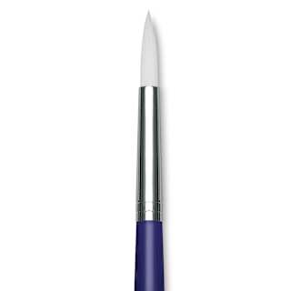 Blick Scholastic Wonder White Brush - Round, Long Handle, Size 10