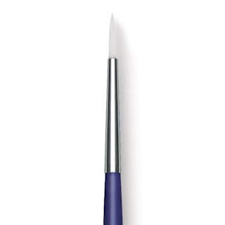 Blick Scholastic Wonder White Brush - Round, Long Handle, Size 2