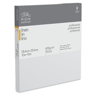 Winsor & Newton Professional Linen Canvas - 10" x 10", 13/16" Profile