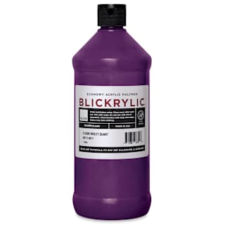 Blickrylic Student Acrylics - Fluorescent Violet, Quart