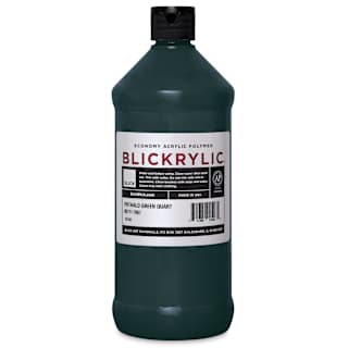 Blickrylic Student Acrylics - Phthalo Green, Quart