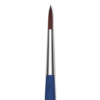 Da Vinci Forte Acrylics Synthetic Brush - Round, Long Handle, Size 6