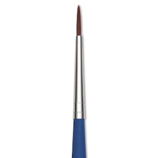 Da Vinci Forte Acrylics Synthetic Brush - Round, Long Handle, Size 0