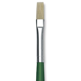 Blick Economy White Bristle Brush - Bright, Size 8