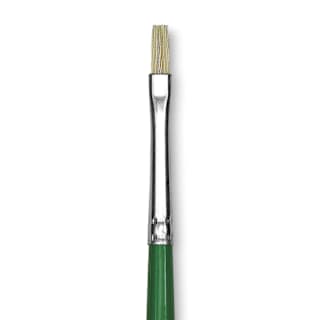 Blick Economy White Bristle Brush - Bright, Size 1