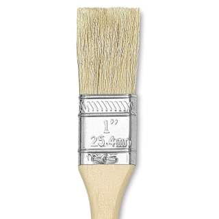 Blick Economy White Bristle Brush - Gesso, 1"