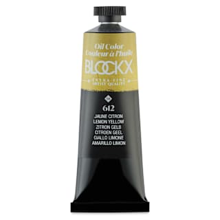 Blockx Artist Oil Color - Lemon Yellow, 35 ml tube