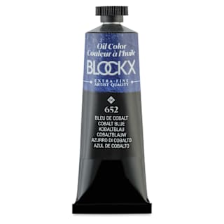 Blockx Artist Oil Color - Cobalt Blue, 35 ml tube