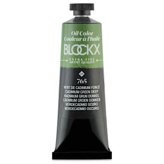 Blockx Artist Oil Color - Cadmium Green Deep, 35 ml tube