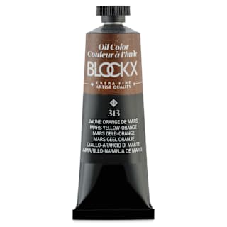Blockx Artist Oil Color - Mars Yellow Orange, 35 ml tube