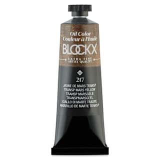Blockx Artist Oil Color - Transparent Mars Yellow, 35 ml tube