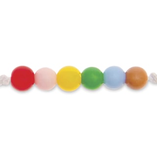 Rico Design Itoshii Plastic Beads - Pkg of 300, Multicolor, 4 mm Dia.