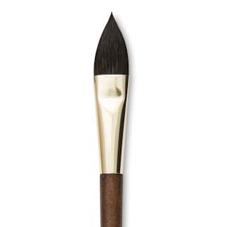 Isabey Vintage Siberian Blue Squirrel Brush - Cat's Tongue, Size 6