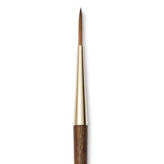 Isabey Vintage Isaqua Synthetic Brush - Long Round, Size 6, Short Handle