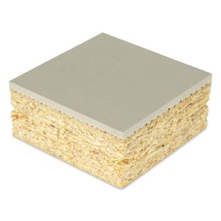 Speedball Red Baron Linoleum Block - 2" x 2", Mounted