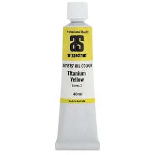 Art Spectrum Artists' Oil Paint - Titanium Yellow, 40 ml
