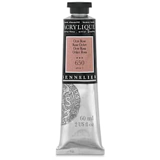 Sennelier Extra-Fine Artist Acryliques - Rose Ochre, 60 ml tube