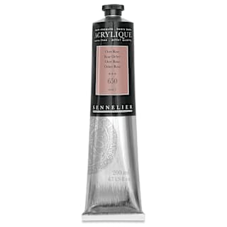 Sennelier Extra-Fine Artist Acryliques - Rose Ochre, 200 ml tube