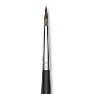 Da Vinci Casaneo Synthetic Squirrel Watercolor Brush - Round, Size 5, Short Handle, Synthetic