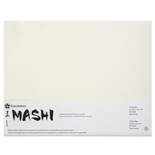 Yasutomo Mashi Paper - 10-1/2" x 13-3/4", 20 Sheets