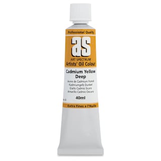 Art Spectrum Artists' Oil Paint - Cadmium Yellow Deep, 40 ml