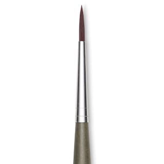 Da Vinci Forte Synthetic Brush - Round, Short Handle, Size 3