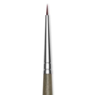 Da Vinci Forte Synthetic Brush - Round, Short Handle, Size 5/0