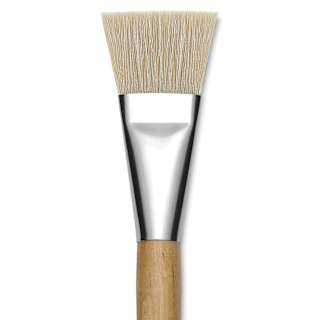 Blick Mega Natural Bristle Brush - Mega Flat, Short Handle, Size 30