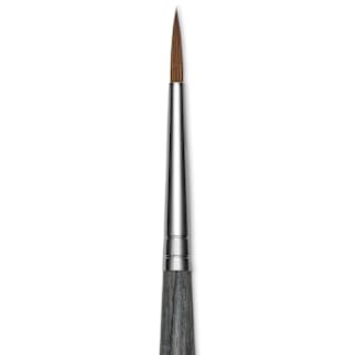 Da Vinci Colineo Synthetic Kolinsky Sable Brush - Round, Size 4, Long Handle