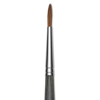 Da Vinci Colineo Synthetic Kolinsky Sable Brush - Round, Size 8, Long Handle