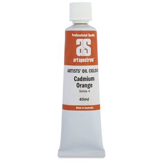 Art Spectrum Artists' Oil Paint - Cadmium Orange, 40 ml