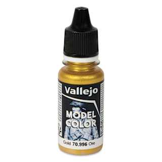 Vallejo Acrylic Model Color Paint - Gold, 18 ml