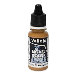 Vallejo Acrylic Model Color Paint - Brown Sand, 18 ml