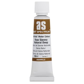 Art Spectrum Artists’ Watercolor Tube - Raw Sienna Natural Deep, 10 ml