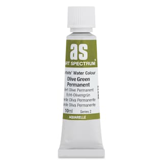 Art Spectrum Artists’ Watercolor Tube - Olive Green Permanent, 10 ml