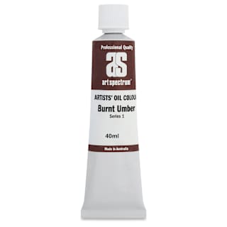 Art Spectrum Artists' Oil Paint - Burnt Umber, 40 ml