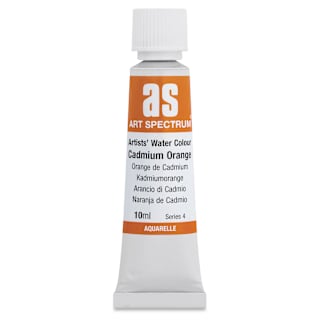 Art Spectrum Artists’ Watercolor Tube - Cadmium Orange, 10 ml