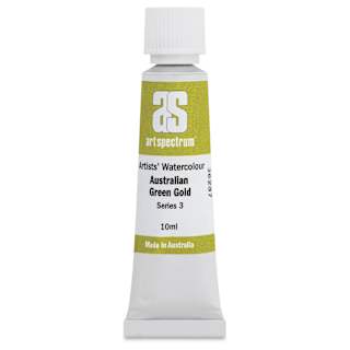 Art Spectrum Artists’ Watercolor Tube - Australian Green Gold, 10 ml