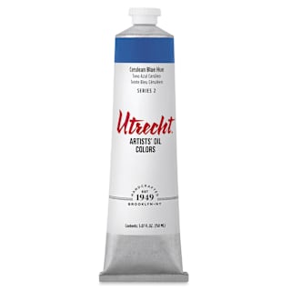 Utrecht Artists' Oil Paint - Cerulean Blue Hue, 150 ml tube