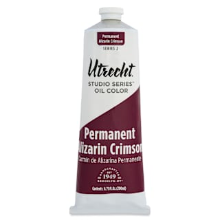 Utrecht Studio Series Oil Paint - Permanent Alizarin Crimson, 200 ml tube