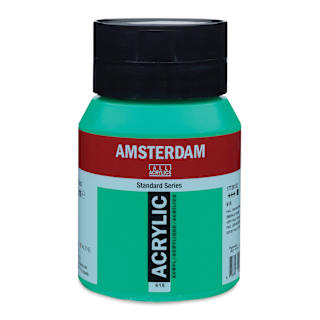 Amsterdam Standard Series Acrylic - Emerald Green, 500 ml bottle