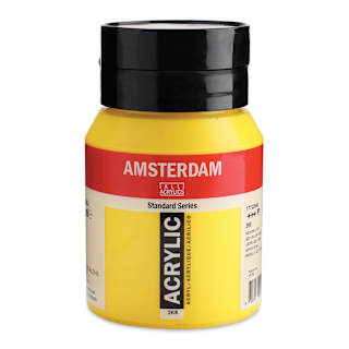 Amsterdam Standard Series Acrylic - Azo Yellow Light, 500 ml bottle