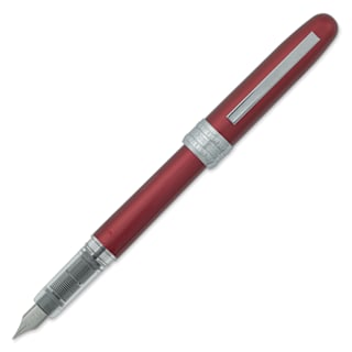 Platinum Plaisir Fountain Pen - Red, Medium